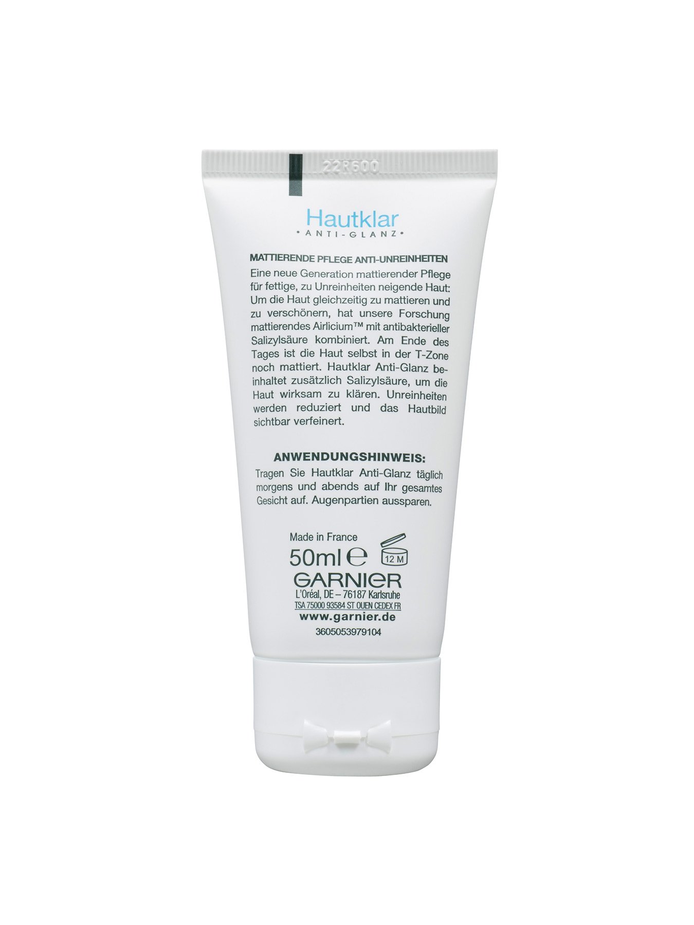 Anti-Glanz-Mattierende-Pflege-Hautklar-Anti-Unreinheiten-50ml-Rueckseite-Garnier-Deutschland-gr